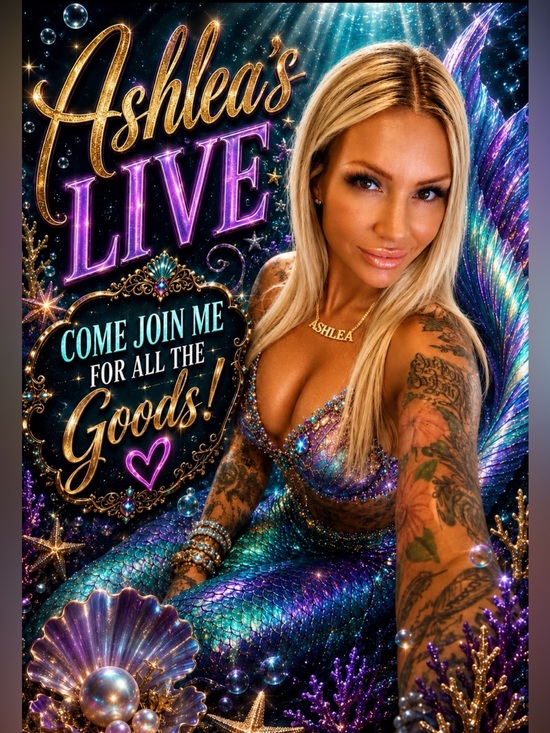 ASH IS LIVE Other - THE OG MERMAID 🧜🏼‍♀️ OF POSH IS LIVE FLYER